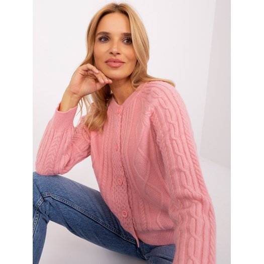 Megztinis-AT-SW-2346-2,99P-šviesiai rožinis
