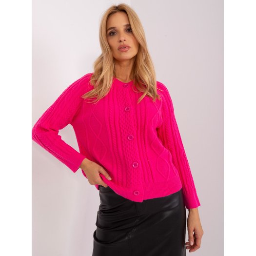 Megztinis-AT-SW-2346-2,99P-tamsiai rožinis