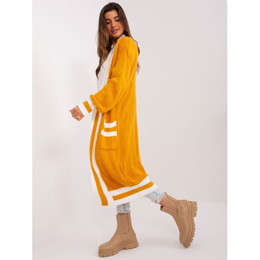 Cardigan-BA-SW-0291-1.56P-tamsiai geltona