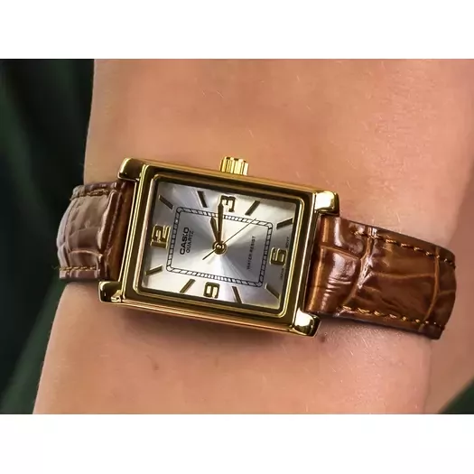 Laikrodis moterims CASIO LTP-1234PGL-7AEG + dėžutė