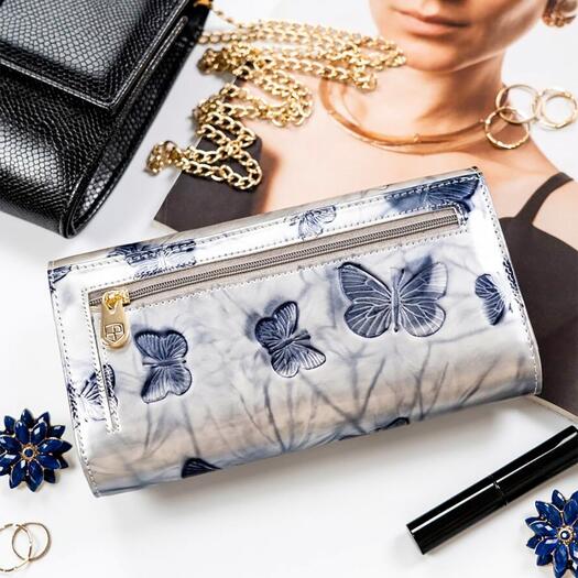 Piniginė moterims Peterson PTN 421077-BF SILVER 9