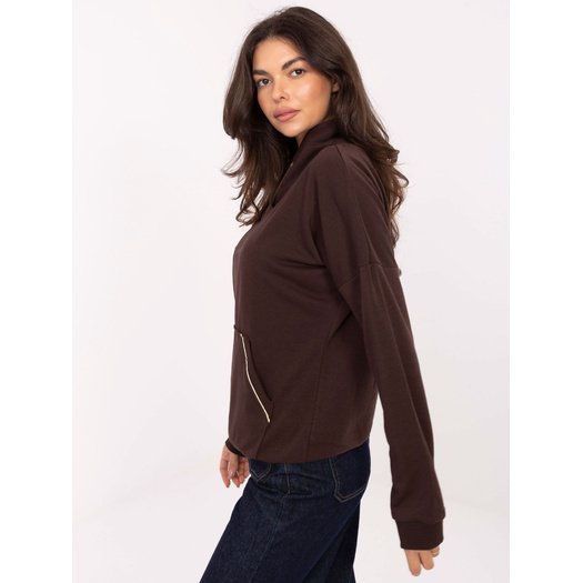 Bluza-RV-BL-A874.01P-ciemny brązowy 2