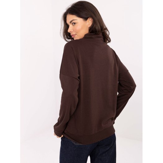 Bluza-RV-BL-A874.01P-ciemny brązowy