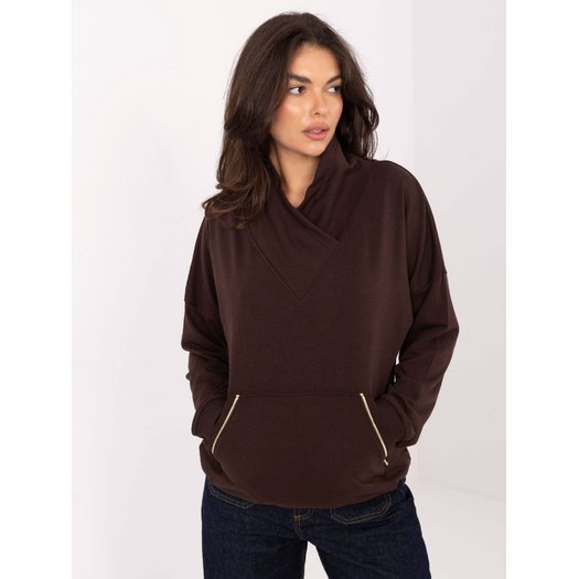 Bluza-RV-BL-A874.01P-ciemny brązowy 3