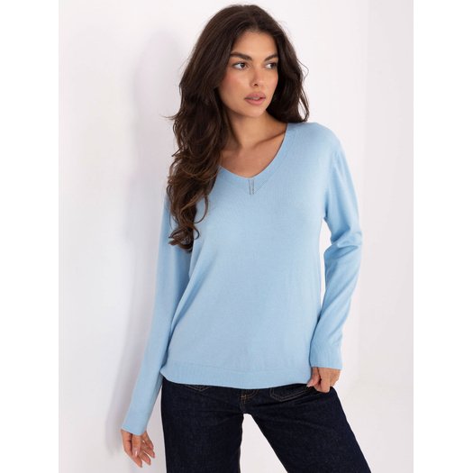 Sweter-PM-SW-SY5511.78-jasny niebieski
