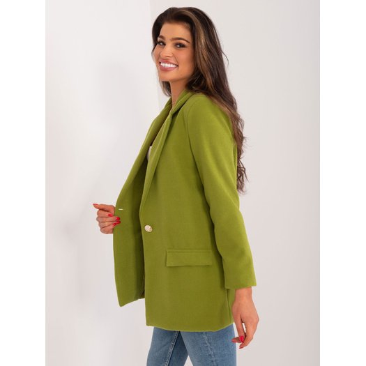 Švarkas moterims -DHJ-MA-18598.12X-olive
