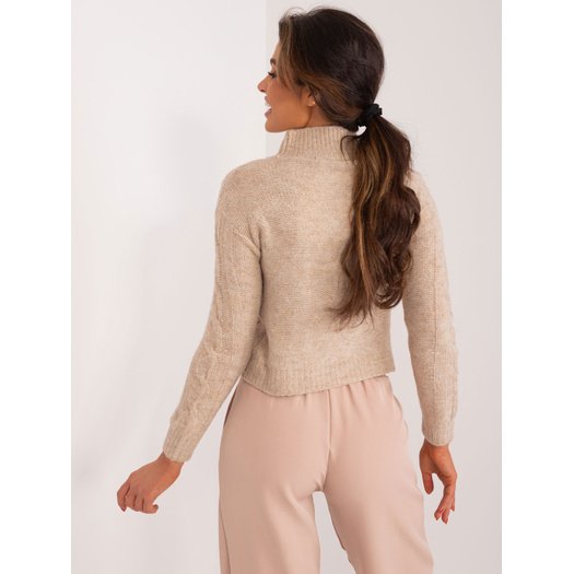 Megztinis-TW-SW-3002.03-smėlio spalvos