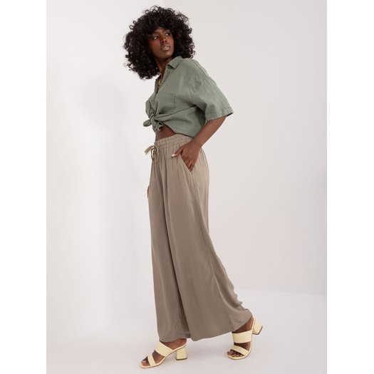 Spodnie-D73761M62237E-khaki 2
