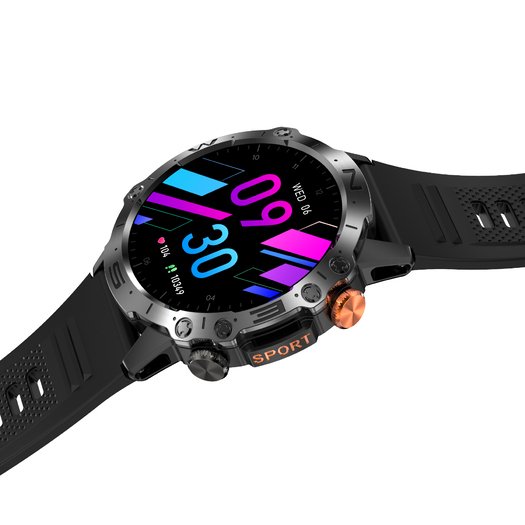 SMARTWATCH MĘSKI GRAVITY GT20-3 - AMOLED, DODATKOWY PASEK (sg024c)