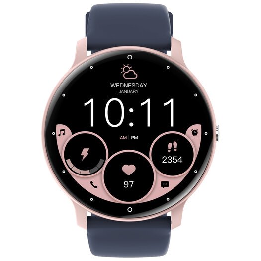 SMARTWATCH UNISEX GRAVITY GT1-7 PRO - ROZMOWY BLUETOOTH, DODATKOWY PASEK (sg027g)
