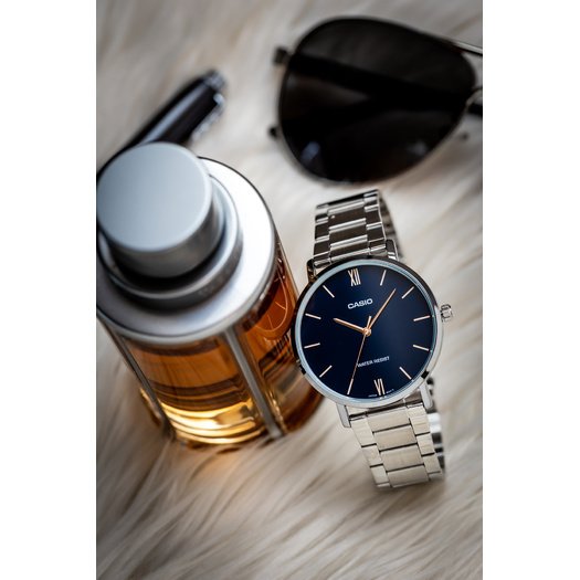 ZEGAREK MĘSKI CASIO MTP-VT01D-2B (zd165n) + BOX