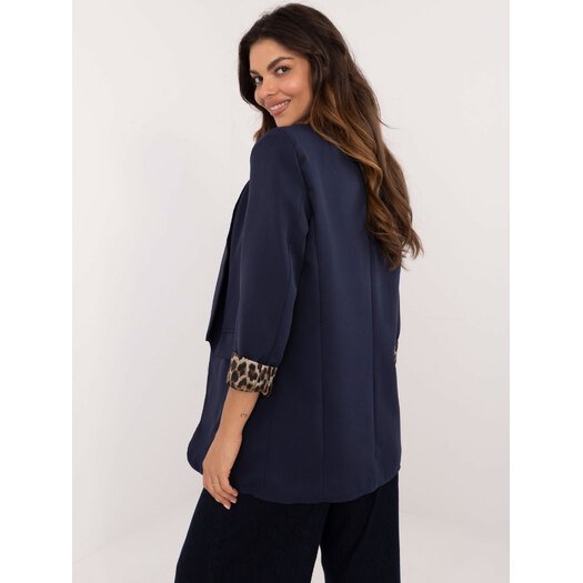 Marynarka-DHJ-MA-18657-1.86-granatowy 4