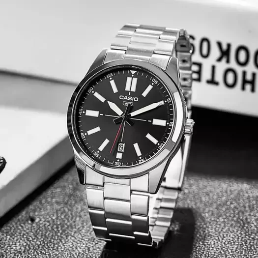 Laikrodis vyrams CASIO MTP-VD02D-1E (zd217b) + BOX