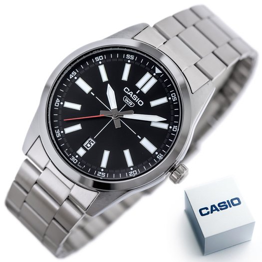 Laikrodis vyrams CASIO MTP-VD02D-1E (zd217b) + BOX