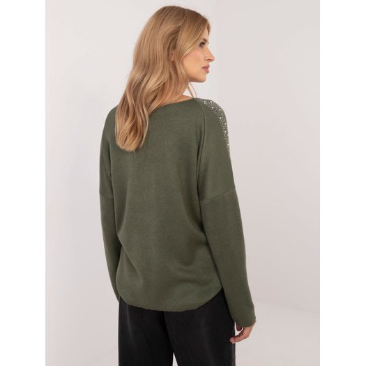 Megztinis-DHJ-SW-17690.21-khaki