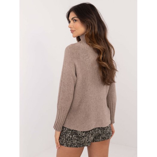 Sweter-IT-SW-0814.36-ciemny bezowy 6