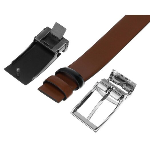 Diržas vyrams Peterson PTN KL-B006-S001 BLACK-BROWN