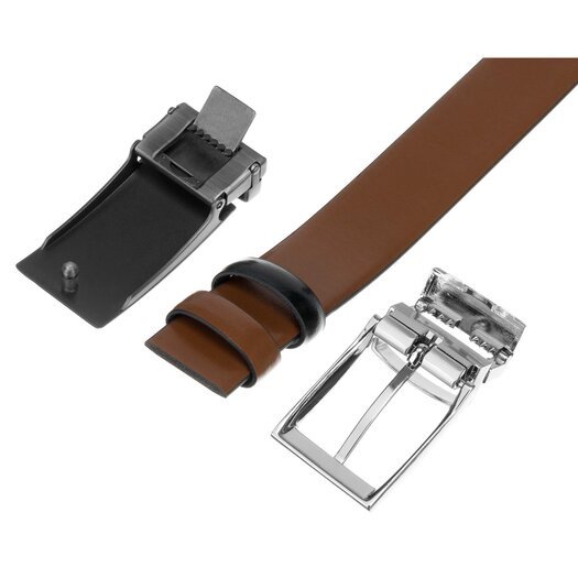 Diržas vyrams Peterson PTN KL-B006-S001 BLACK-BROWN 8