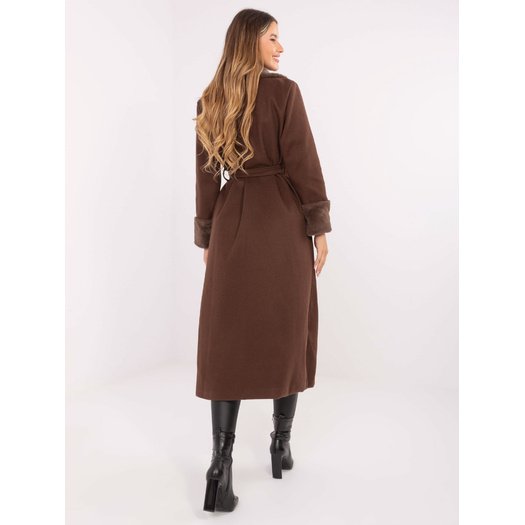 Płaszcz-IT-PL-4602.01P-brązowy 1