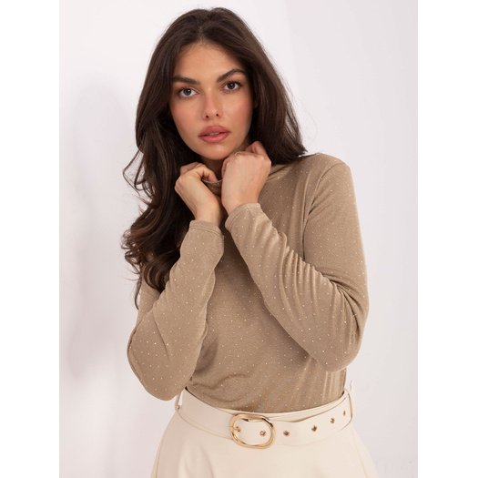 Bluzka-IT-BZ-15368-1.04-ciemny bezowy