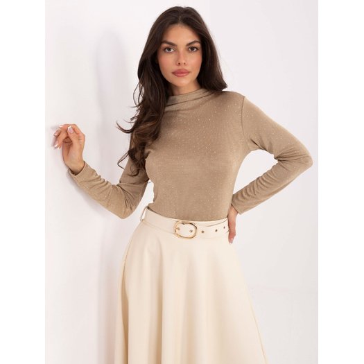 Bluzka-IT-BZ-15368-1.04-ciemny bezowy 3