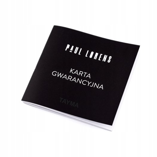 ZEGAREK MĘSKI PAUL LORENS - PL11652A6-1A3 (zg355b) + BOX 6