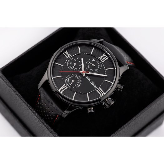 ZEGAREK MĘSKI PAUL LORENS - PL11652A6-1A3 (zg355b) + BOX 5