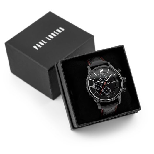 ZEGAREK MĘSKI PAUL LORENS - PL11652A6-1A3 (zg355b) + BOX 4