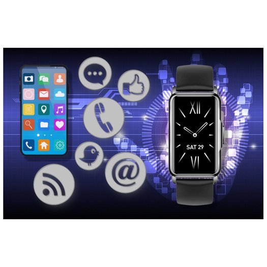 SMARTWATCH FOR WOMEN Rubicon RNCF04 - SPORTS MODES, SNOW MONITOR (sr050b) 14