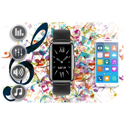 SMARTWATCH FOR WOMEN Rubicon RNCF04 - SPORTS MODES, SNOW MONITOR (sr050b) 17