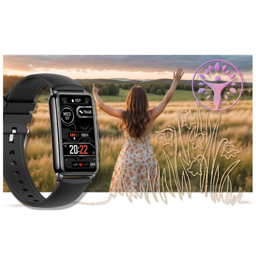 SMARTWATCH FOR WOMEN Rubicon RNCF04 - SPORTS MODES, SNOW MONITOR (sr050b) 16