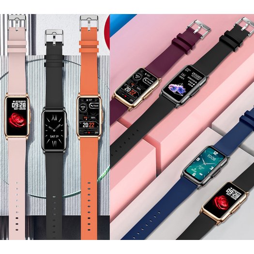 SMARTWATCH FOR WOMEN Rubicon RNCF04 - SPORTS MODES, SNOW MONITOR (sr050b) 13