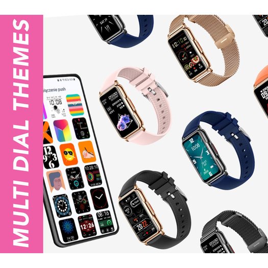 SMARTWATCH FOR WOMEN Rubicon RNCF04 - SPORTS MODES, SNOW MONITOR (sr050b) 12