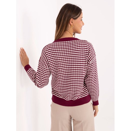 Sweter-IT-SW-93190.15-bordowy 2