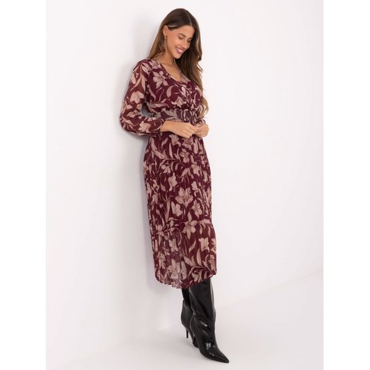 Sukienka-IT-SK-11389-1.28P-bordowy 2 Sukienka-IT-SK-11389-1.28P-bordowy 2