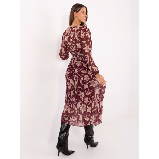 Sukienka-IT-SK-11389-1.28P-bordowy Sukienka-IT-SK-11389-1.28P-bordowy