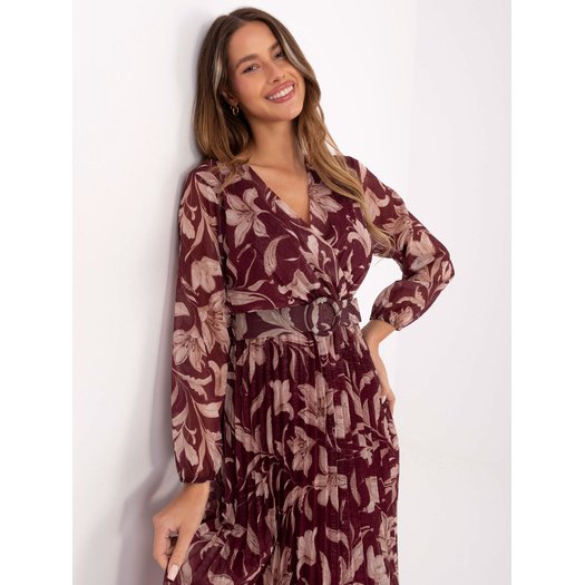 Sukienka-IT-SK-11389-1.28P-bordowy 1 Sukienka-IT-SK-11389-1.28P-bordowy 1