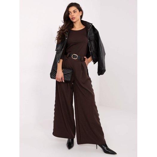 Spodnie-MI-SP-62440.56-ciemny brązowy 2