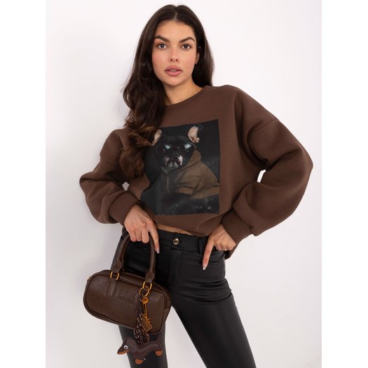 Bluza-MI-BL-4216-1.82-brązowy 1 Bluza-MI-BL-4216-1.82-brązowy 1