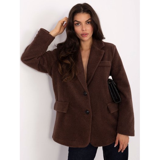 Płaszcz-IT-PL-FL7696.16-brązowy 1