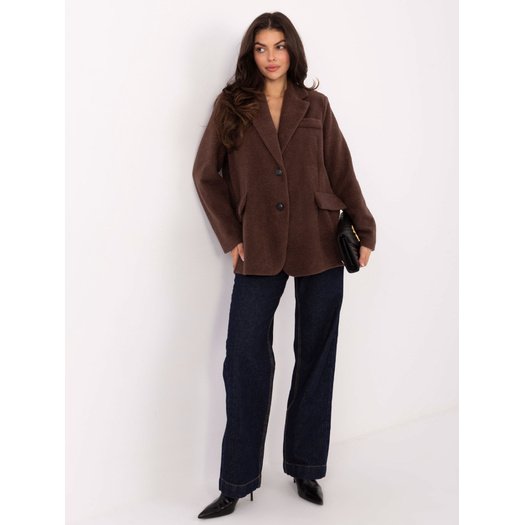 Płaszcz-IT-PL-FL7696.16-brązowy 4