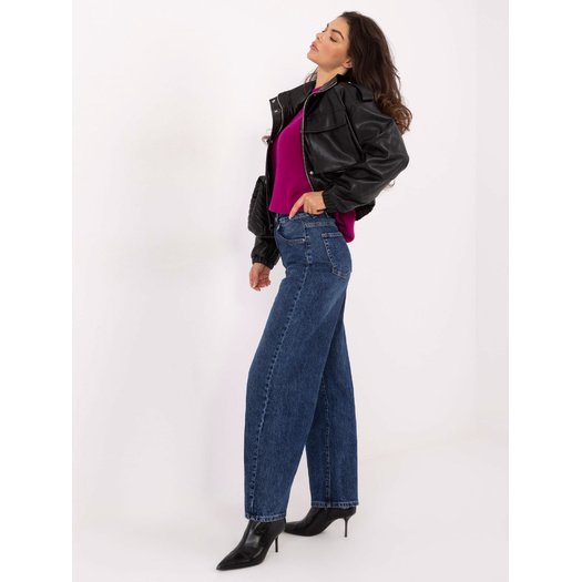 Spodnie jeans-VM-SP-RE3220.28P-ciemny niebieski