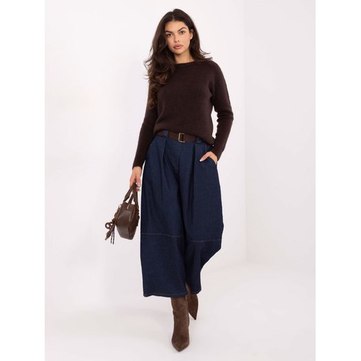 Spodnie-IT-SP-96751.29P-granatowy 2