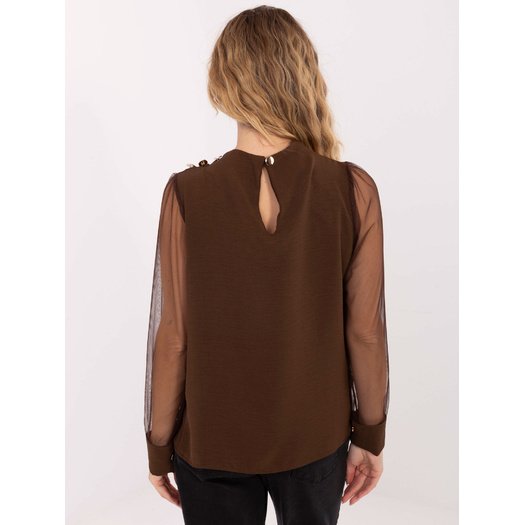 Bluzka-MI-BZ-278519.03X-brązowy 3