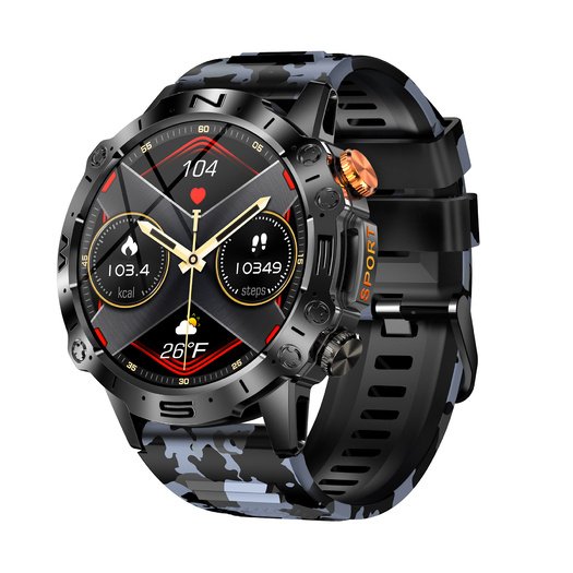 GRAVITY GT20-5 MEN S SMARTWATCH - AMOLED, ADDITIONAL BELT (sg024e)