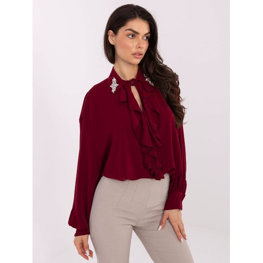Bluzka-IT-BZ-28995.25-bordowy 8