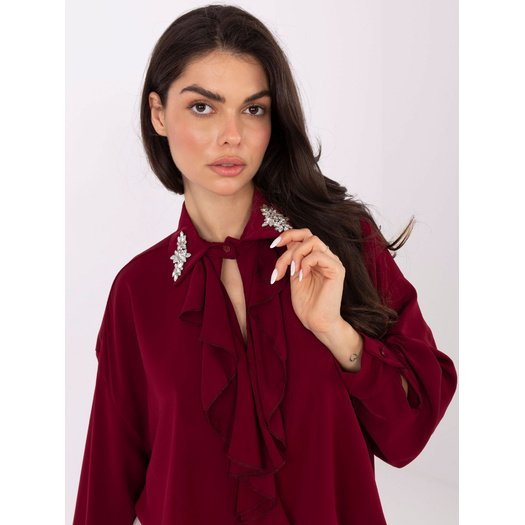 Bluzka-IT-BZ-28995.25-bordowy 7