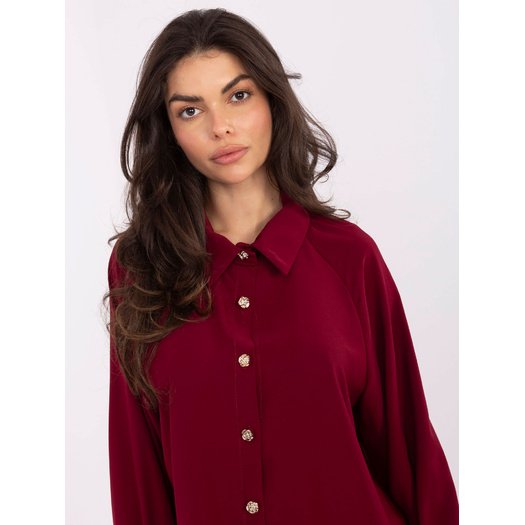 Koszula-IT-KS-29022.25-bordowy