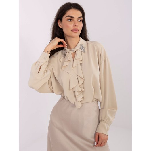 Bluzka-IT-BZ-28995.25-beżowy 2