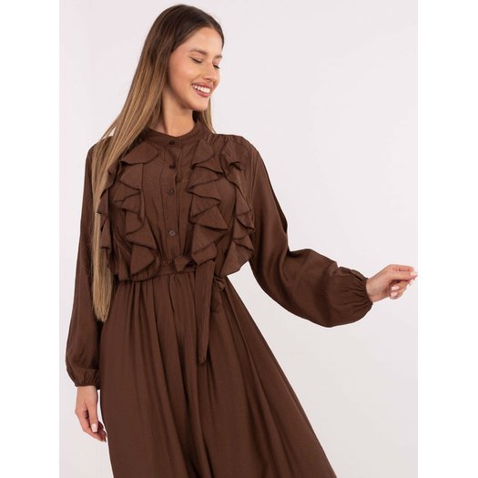 Sukienka-MI-SK-62501.60-brązowy